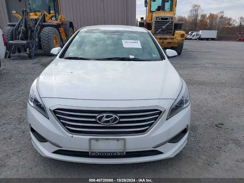 2016 Hyundai Sonata Se VIN: 5NPE24AF8GH389834 Lot: 40720088