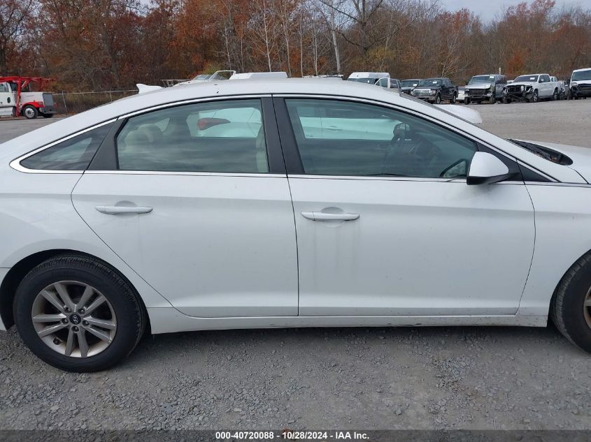 2016 Hyundai Sonata Se VIN: 5NPE24AF8GH389834 Lot: 40720088