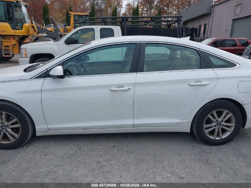 2016 Hyundai Sonata Se VIN: 5NPE24AF8GH389834 Lot: 40720088