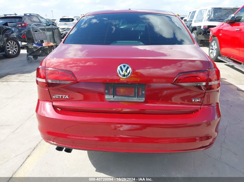 2017 Volkswagen Jetta 1.4T S VIN: 3VW2B7AJ4HM377505 Lot: 40720094