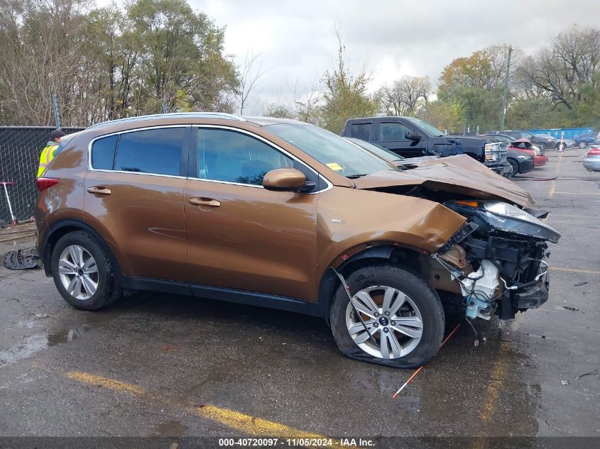 2018 Kia Sportage Lx VIN: KNDPMCAC2J7406707 Lot: 40720097