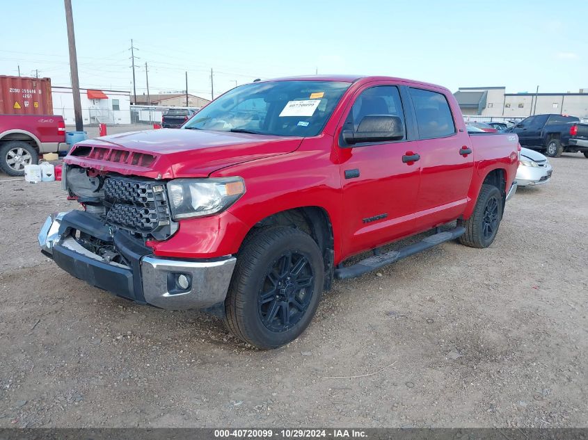 2019 Toyota Tundra Sr5 5.7L V8 VIN: 5TFDW5F18KX846514 Lot: 40720099