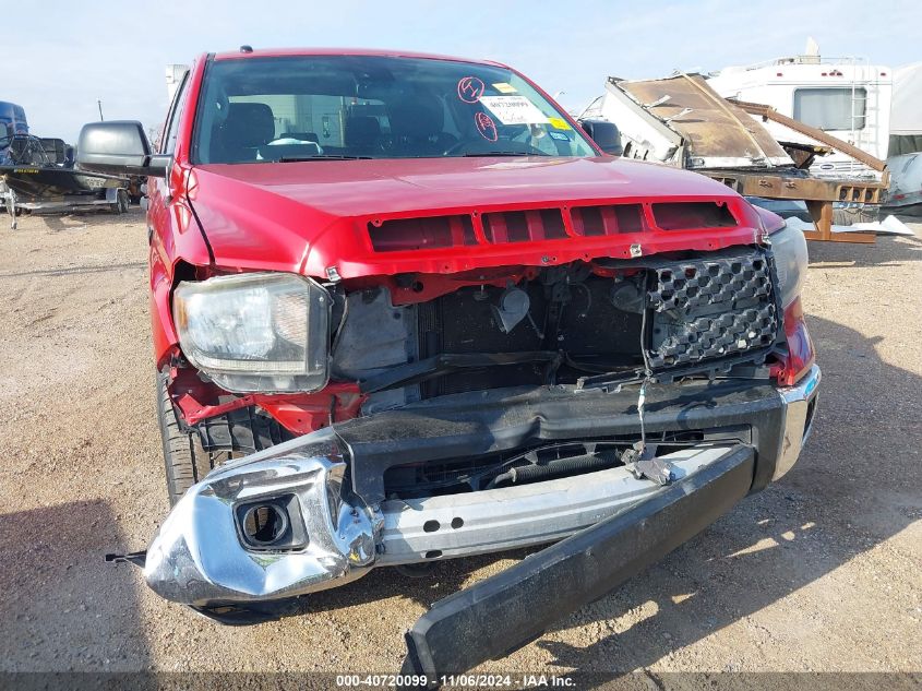 2019 Toyota Tundra Sr5 5.7L V8 VIN: 5TFDW5F18KX846514 Lot: 40720099