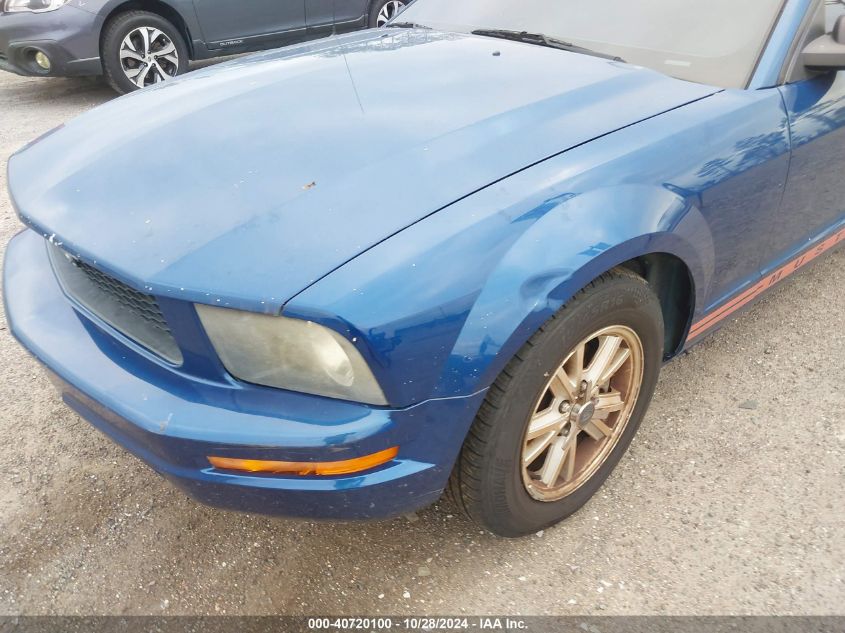 2007 Ford Mustang V6 Deluxe/V6 Premium VIN: 1ZVFT80N975304966 Lot: 40720100