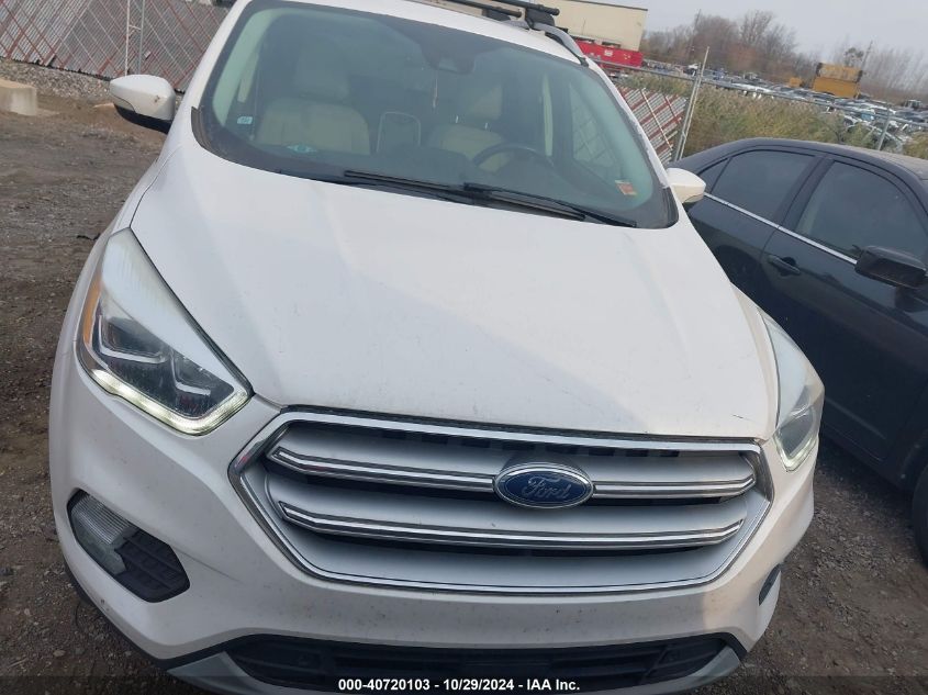 2017 Ford Escape Titanium VIN: 1FMCU0J94HUA60605 Lot: 40720103