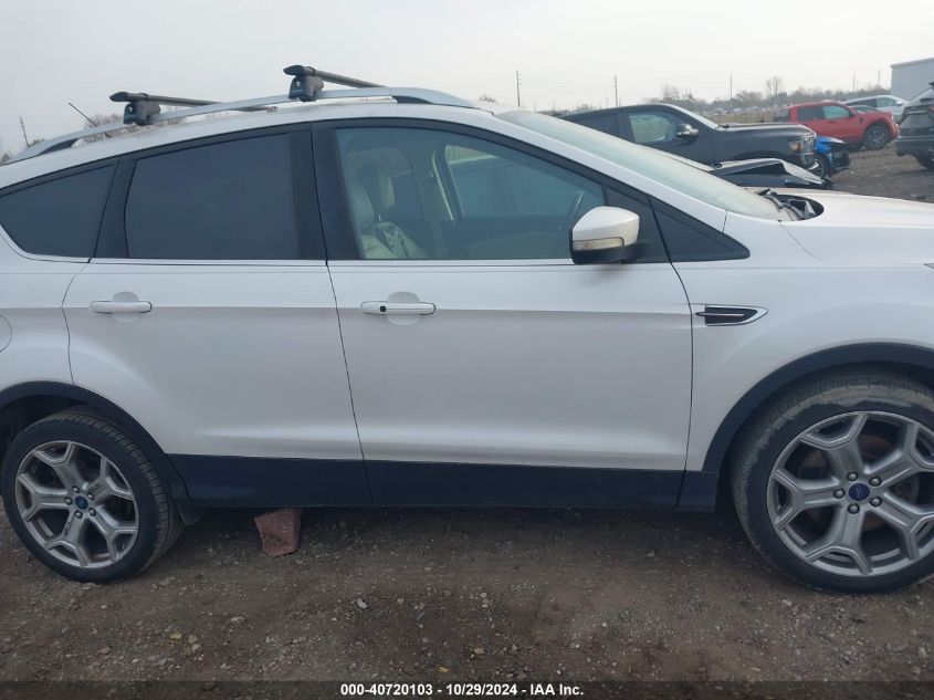 2017 Ford Escape Titanium VIN: 1FMCU0J94HUA60605 Lot: 40720103