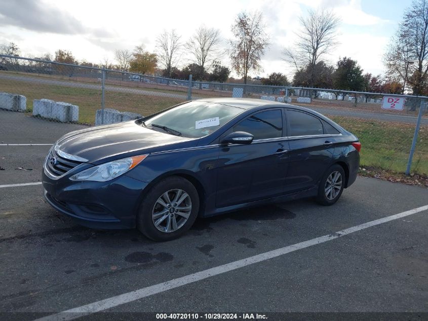 2014 Hyundai Sonata Gls VIN: 5NPEB4AC7EH881063 Lot: 40720110