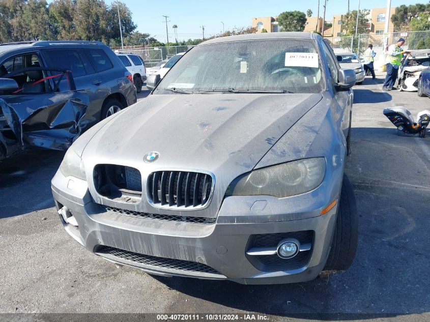 2009 BMW X6 xDrive35I VIN: 5UXFG43599L222762 Lot: 40720111