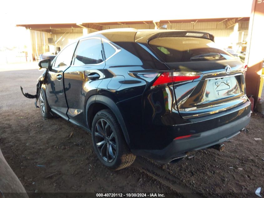 2015 Lexus Nx 200T F Sport VIN: JTJYARBZ2F2010751 Lot: 40720112