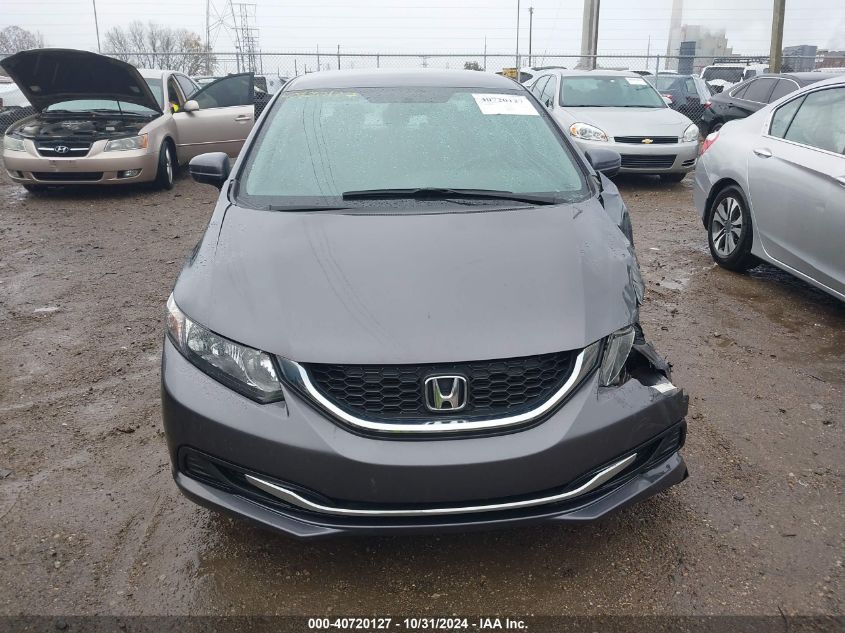 2014 Honda Civic Lx VIN: 2HGFB2F54EH545917 Lot: 40720127