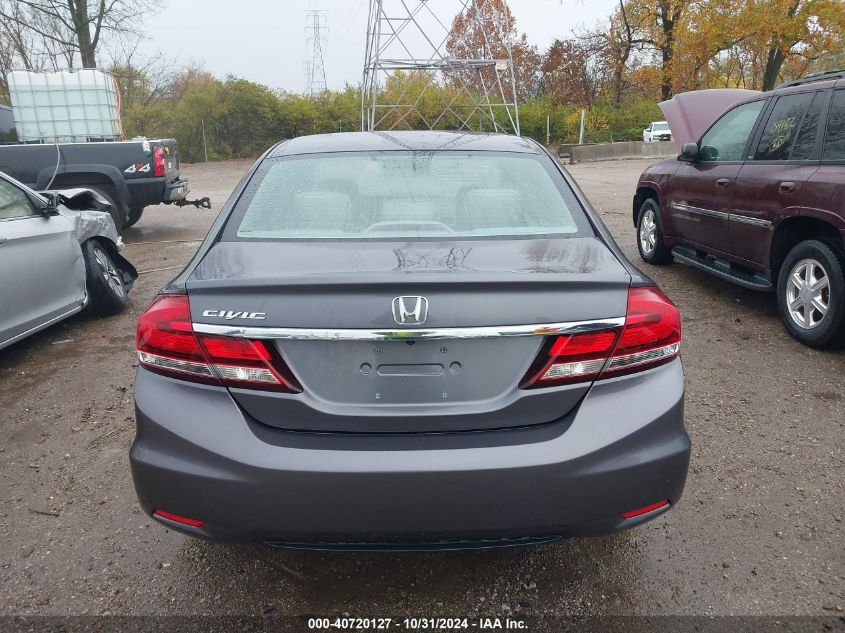 2014 Honda Civic Lx VIN: 2HGFB2F54EH545917 Lot: 40720127