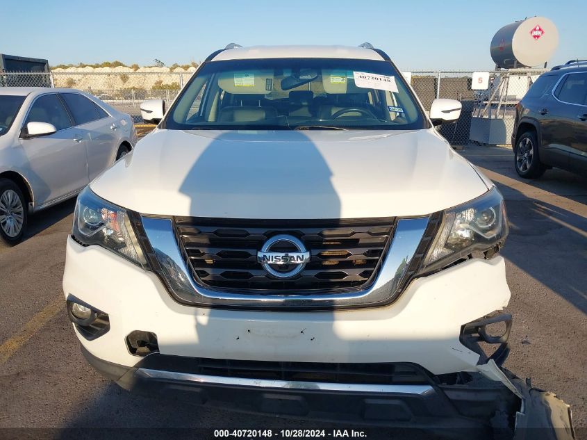 VIN 5N1DR2MN1KC603612 2019 NISSAN PATHFINDER SL