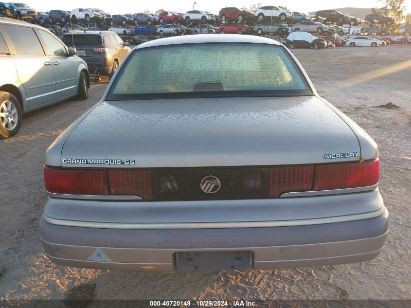 1994 Mercury Grand Marquis Gs VIN: 2MELM74W1RX692601 Lot: 40720149