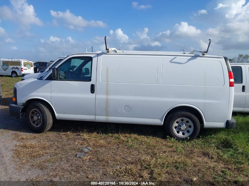 2012 Chevrolet Express 1500 Work Van VIN: 1GCSGAFXXC1168886 Lot: 40720165