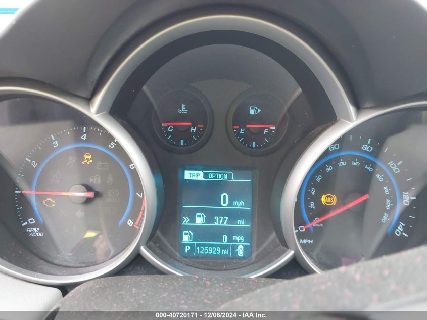 2015 Chevrolet Cruze 1Lt Auto VIN: 1G1PC5SBXF7207442 Lot: 40720171