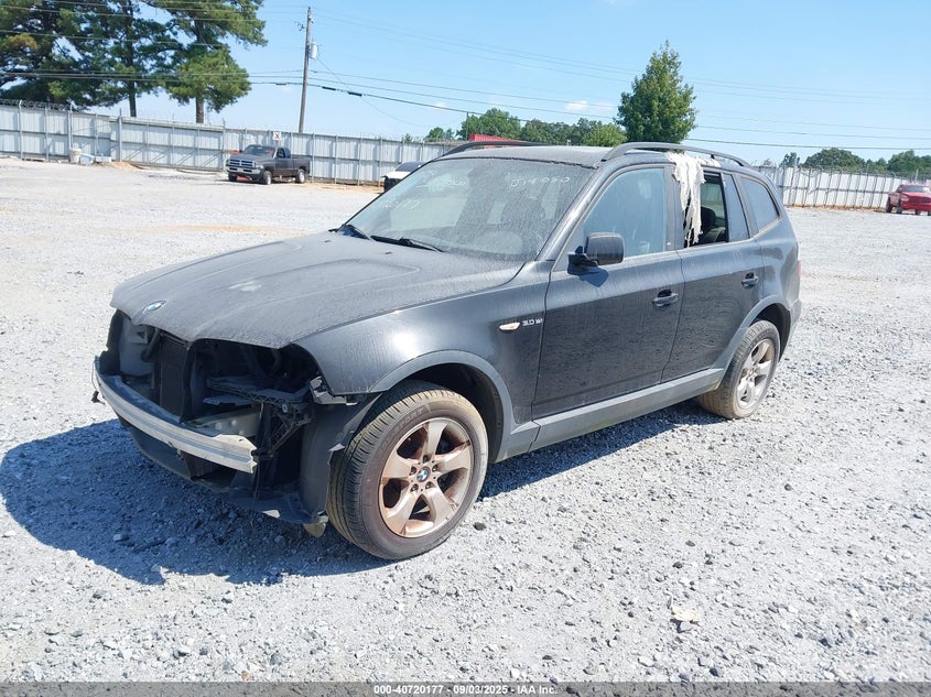 2008 BMW X3 3.0Si WBXPC93458WJ18050 photo #3