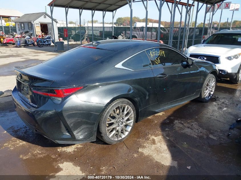 VIN JTHD85EC5L5006036 2020 Lexus RC, 300 no.4