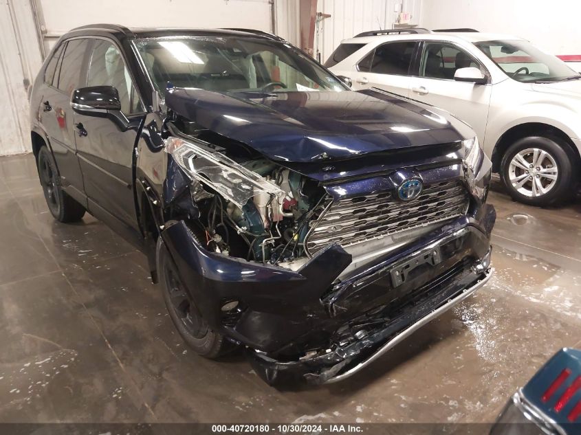 VIN 2T3EWRFV4LW070788 2020 TOYOTA RAV4 HYBRID XSE
