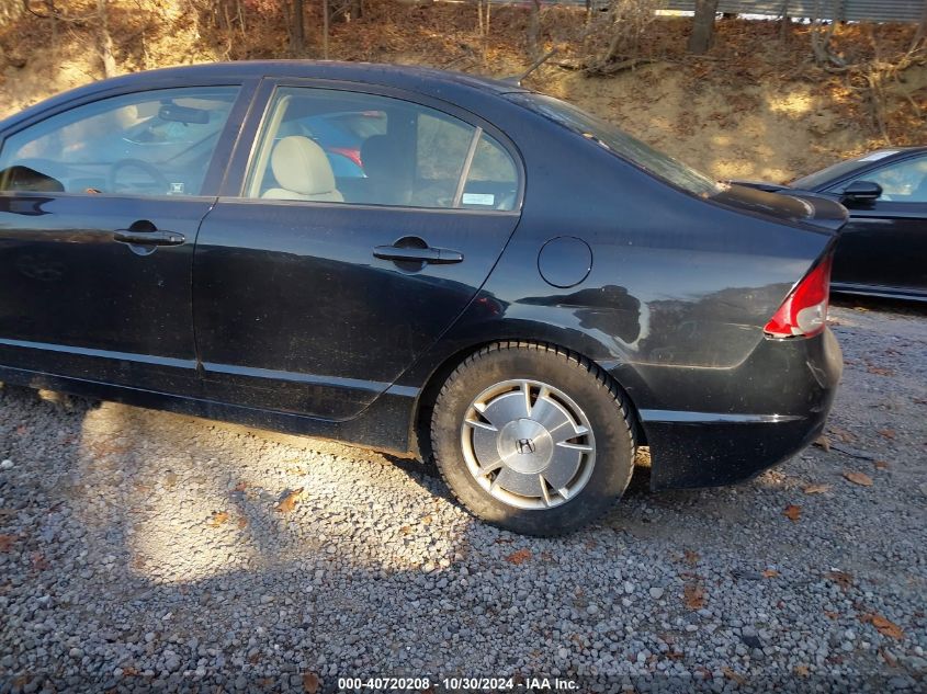 2010 Honda Civic Hybrid Hybrid VIN: JHMFA3F29AS004926 Lot: 40720208