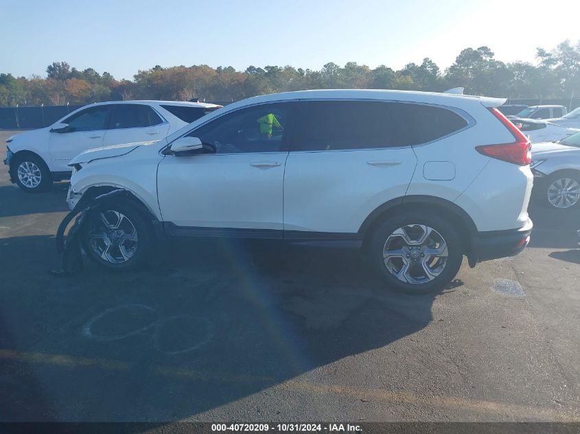 2018 Honda Cr-V Ex VIN: 2HKRW1H55JH504706 Lot: 40720209