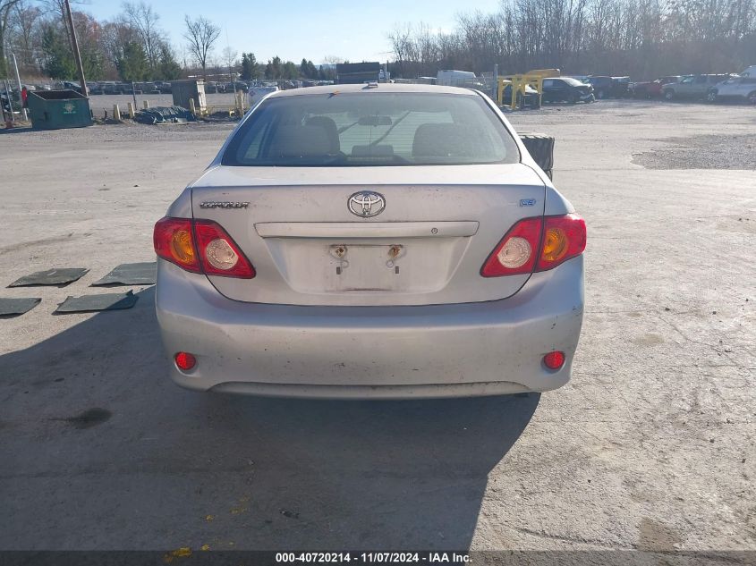 2010 Toyota Corolla Le VIN: 2T1BU4EE7AC389641 Lot: 40720214