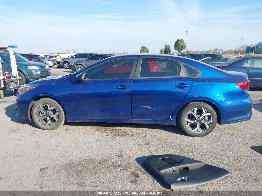 2020 Kia Forte Lxs VIN: 3KPF24AD9LE255982 Lot: 40720222