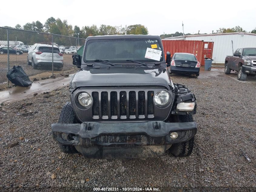 2019 Jeep Wrangler Unlimited Sport S 4X4 VIN: 1C4HJXDG7KW568147 Lot: 40720231