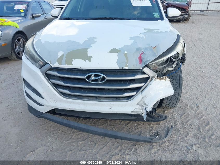 2018 Hyundai Tucson Se VIN: KM8J23A41JU646204 Lot: 40720249