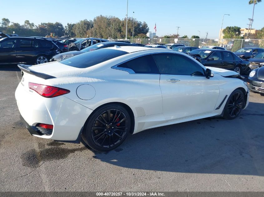 2017 Infiniti Q60 Red Sport 400 VIN: JN1FV7EK3HM610271 Lot: 40720257