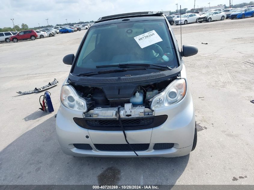 2012 Smart Fortwo Passion VIN: WMEEK3BA8CK521212 Lot: 40720269