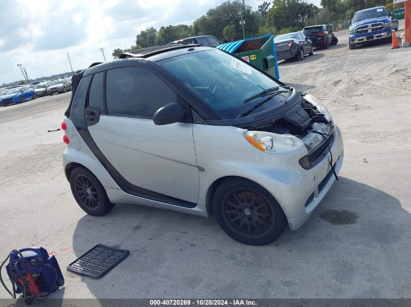 2012 Smart Fortwo Passion VIN: WMEEK3BA8CK521212 Lot: 40720269