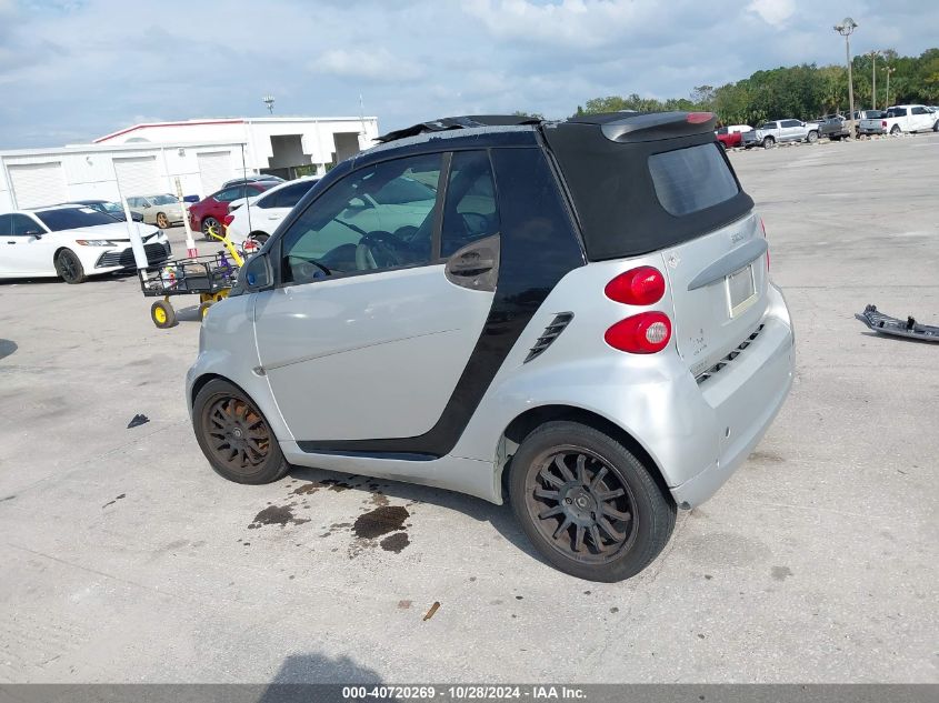 2012 Smart Fortwo Passion VIN: WMEEK3BA8CK521212 Lot: 40720269