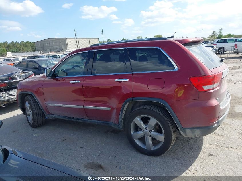 2013 Jeep Grand Cherokee Overland VIN: 1C4RJECT2DC546620 Lot: 40720291