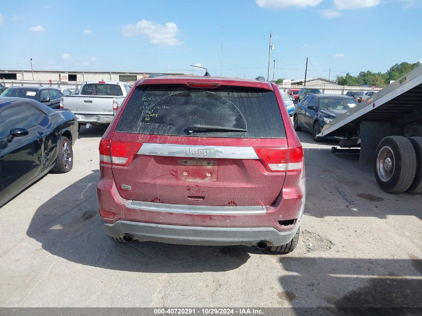 2013 Jeep Grand Cherokee Overland VIN: 1C4RJECT2DC546620 Lot: 40720291