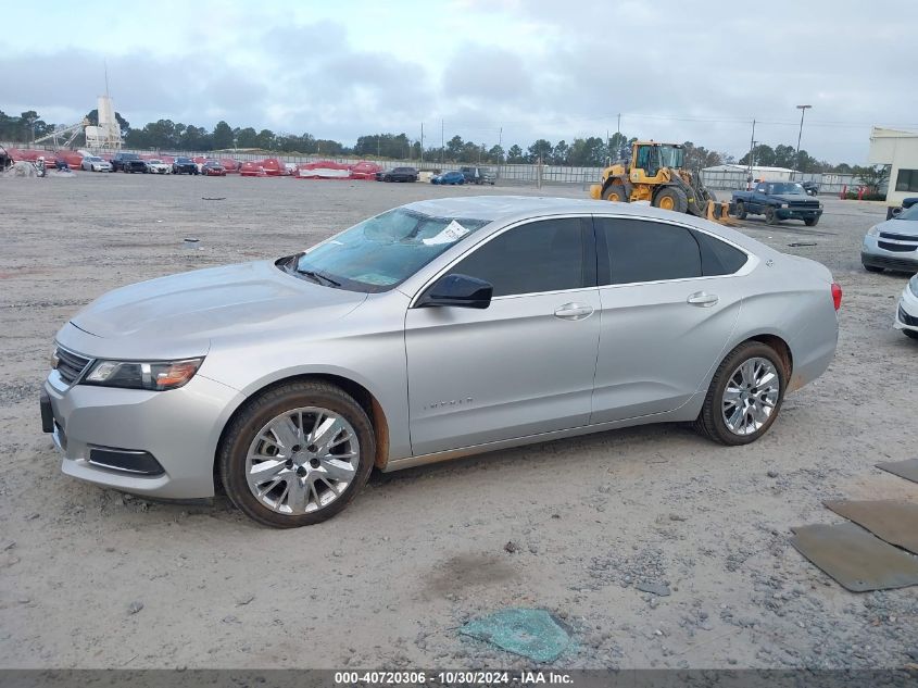 2019 Chevrolet Impala Ls VIN: 2G11Y5SA5K9162417 Lot: 40720306