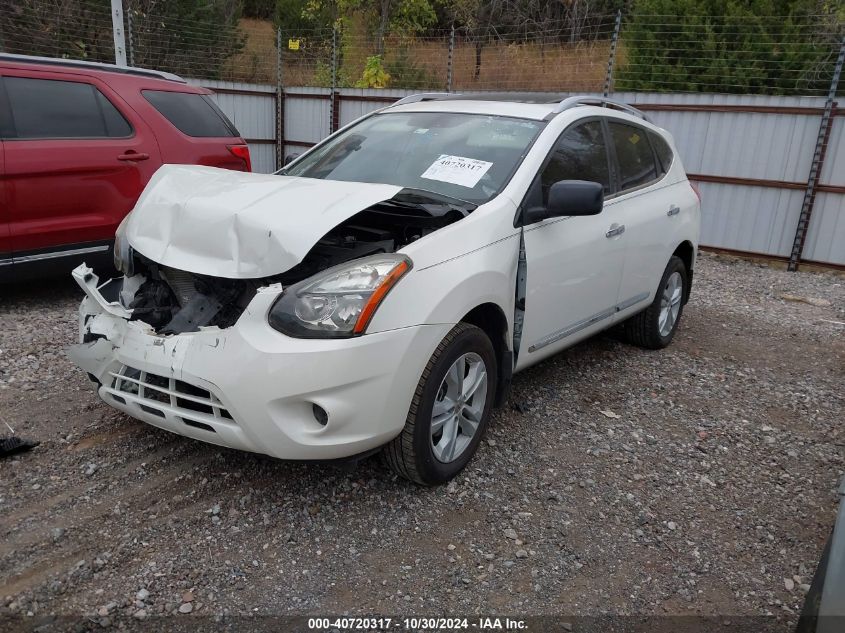 VIN JN8AS5MT4FW165558 2015 Nissan Rogue, Select S no.2