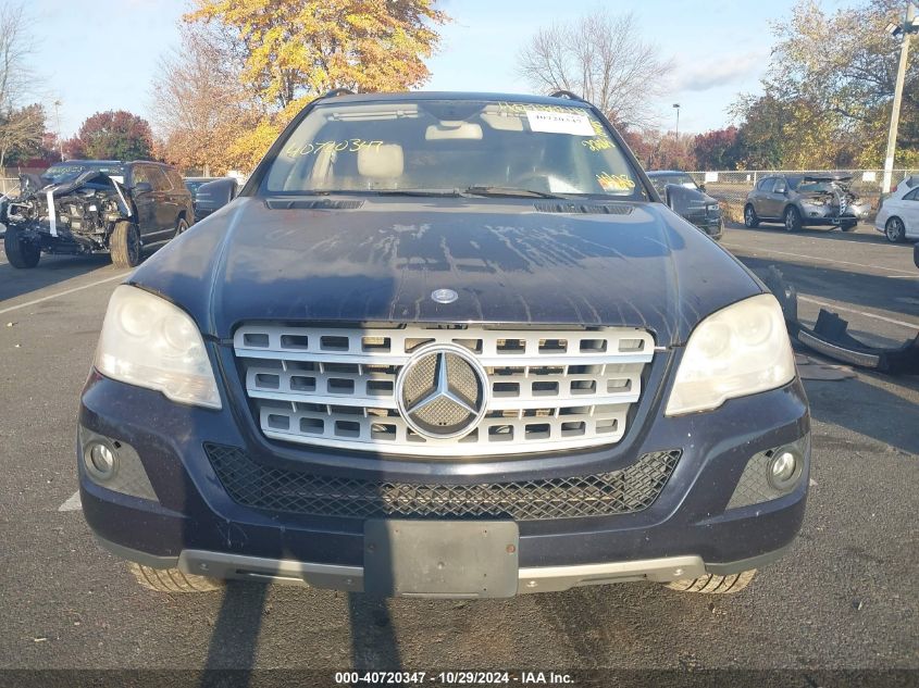 2011 Mercedes-Benz Ml 350 4Matic VIN: 4JGBB8GB7BA692954 Lot: 40720347