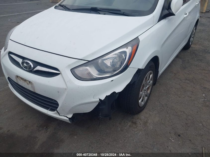 2013 Hyundai Accent Gls VIN: KMHCT4AE2DU353792 Lot: 40720348