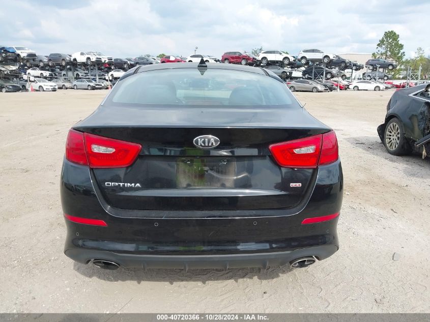 2015 Kia Optima Sx VIN: 5XXGR4A79FG365064 Lot: 40720366