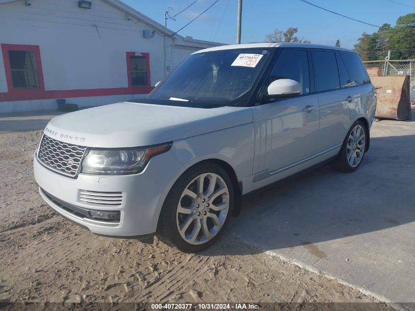 VIN SALGS2KFXGA264152 2016 Land Rover Range Rover,... no.2