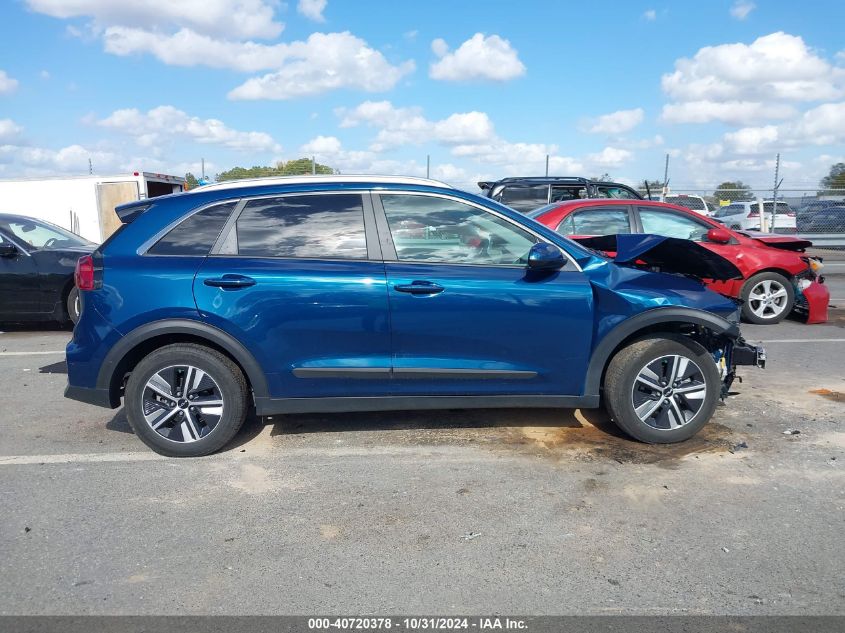 2022 Kia Niro Lxs Se VIN: KNDCB3LC9N5545607 Lot: 40720378