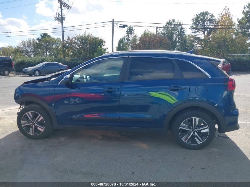 2022 Kia Niro Lxs Se VIN: KNDCB3LC9N5545607 Lot: 40720378