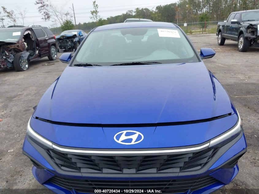 2024 Hyundai Elantra Se VIN: KMHLL4DG5RU837556 Lot: 40720434