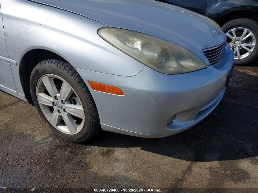 2005 Lexus Es 330 VIN: JTHBA30G755115255 Lot: 40720460