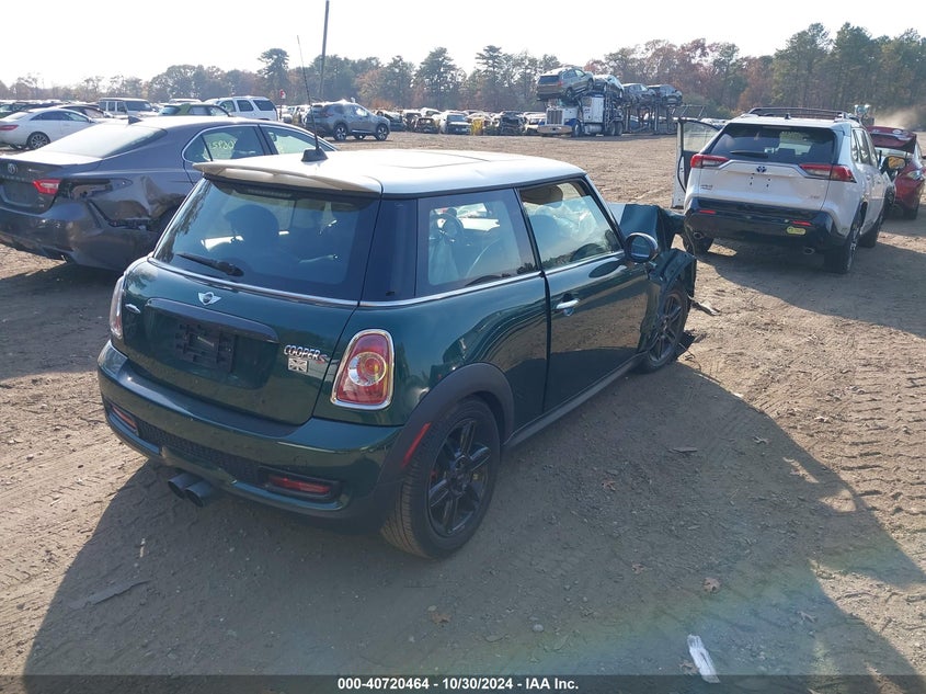 2013 MINI HARDTOP COOPER S - WMWSV3C58DT395405