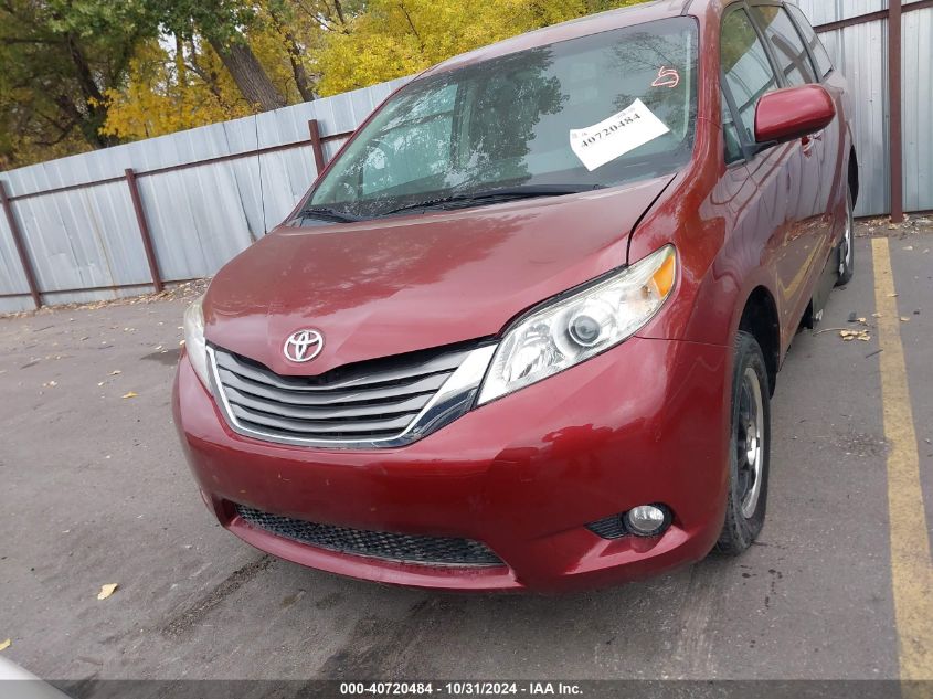 2013 Toyota Sienna Xle/Limited VIN: 5TDYK3DC7DS380752 Lot: 40720484