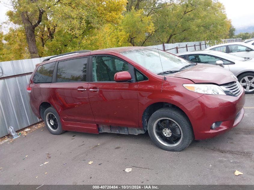 2013 Toyota Sienna Xle/Limited VIN: 5TDYK3DC7DS380752 Lot: 40720484