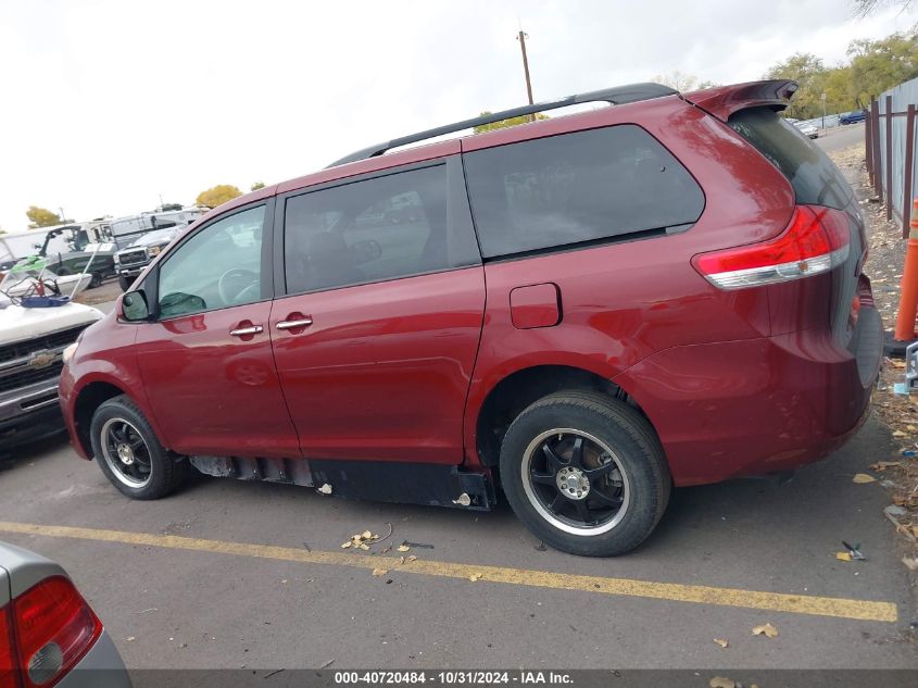 2013 Toyota Sienna Xle/Limited VIN: 5TDYK3DC7DS380752 Lot: 40720484