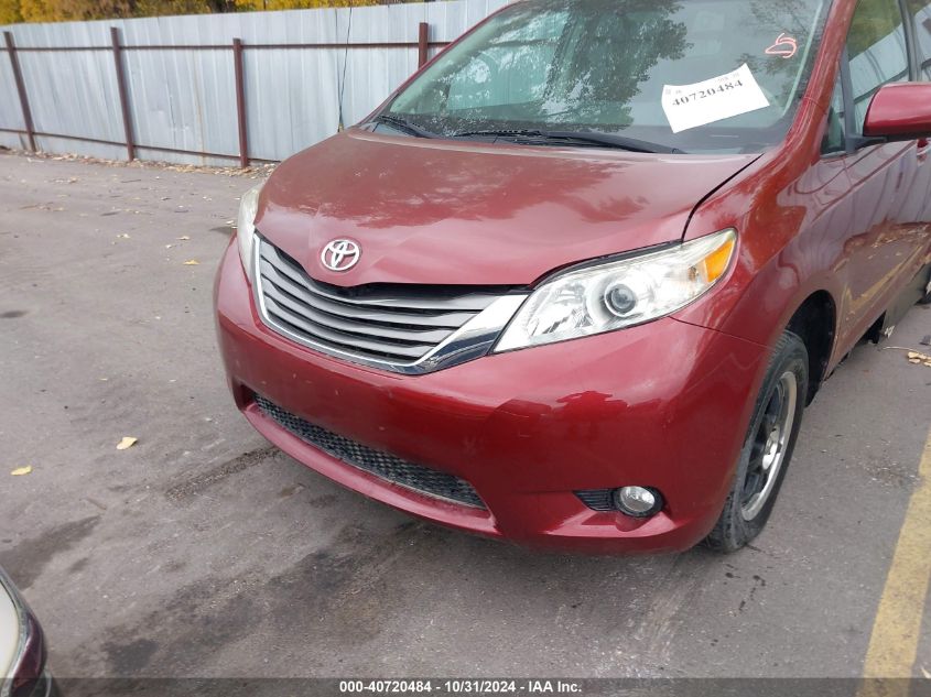 2013 Toyota Sienna Xle/Limited VIN: 5TDYK3DC7DS380752 Lot: 40720484