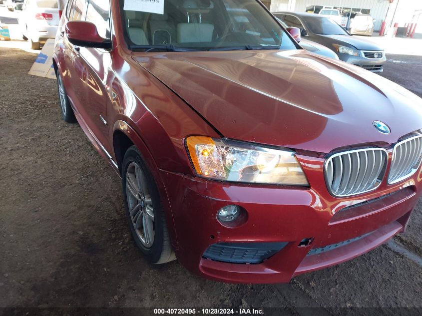 2011 BMW X3 xDrive28I VIN: 5UXWX5C53BL709564 Lot: 40720495